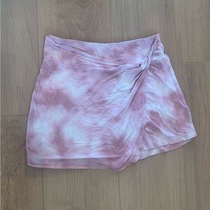 Wonder Nation Pink Tie-Dye Girls Skort